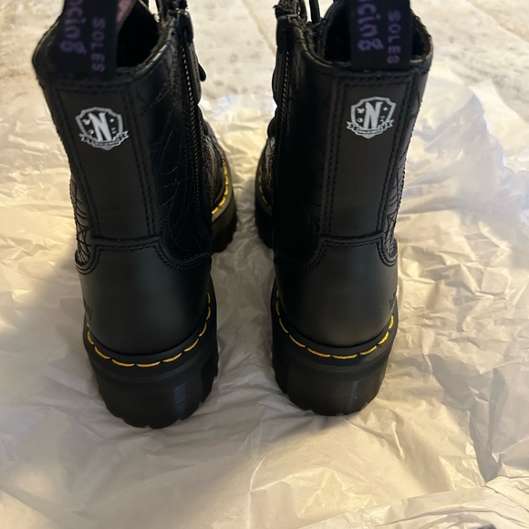 Dr Martens Wednesday Addams Jadon Boot  Womens Size 6 - Picture 2 of 11